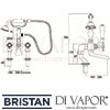 Bristan 1901 Luxury Bath Shower Mixer Dimensions